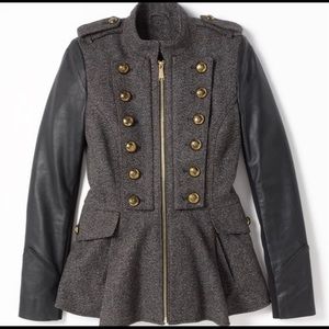 BCBGeneration Tweed Military Jacket - Size L